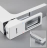 Смеситель для раковины Gappo G17-8 G1017-1 с гигиеническим душем Белый Хром латунь