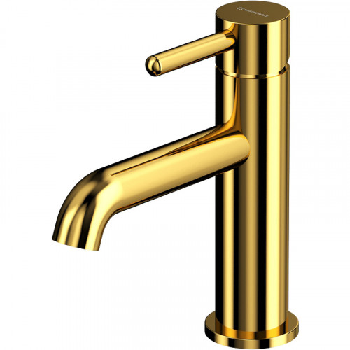 Смеситель для раковины Whitecross Y gold Y1210GL Золото латунь