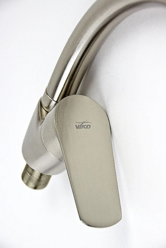 Смеситель для кухни Viko V-4554 Серебро