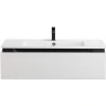 Тумба под раковину Cezares Slider 100 SLIDER-1000-1C-SO-BO подвесная Bianco Opaco МДФ / ЛДСП