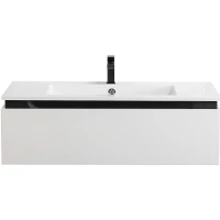 Тумба под раковину Cezares Slider 100 SLIDER-1000-1C-SO-BO подвесная Bianco Opaco МДФ / ЛДСП