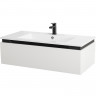 Тумба под раковину Cezares Slider 100 SLIDER-1000-1C-SO-BO подвесная Bianco Opaco МДФ / ЛДСП