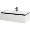 Тумба под раковину Cezares Slider 100 SLIDER-1000-1C-SO-BO подвесная Bianco Opaco МДФ / ЛДСП