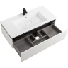 Тумба под раковину Cezares Slider 100 SLIDER-1000-1C-SO-BO подвесная Bianco Opaco МДФ / ЛДСП