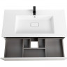 Тумба под раковину Cezares Slider 100 SLIDER-1000-1C-SO-BO подвесная Bianco Opaco МДФ / ЛДСП