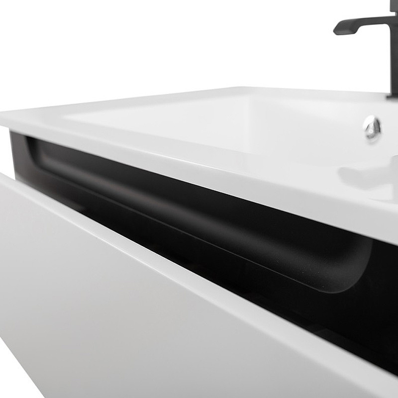 Тумба под раковину Cezares Slider 100 SLIDER-1000-1C-SO-BO подвесная Bianco Opaco МДФ / ЛДСП