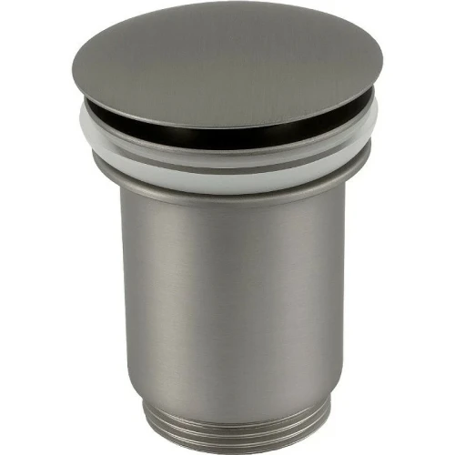 Донный клапан Remer 904CC114NPO click-clack Никель матовый брашированный