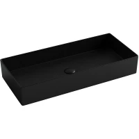Раковина-чаша Ceramicanova Element 80 CN6072MB Черная матовая фарфор накладная