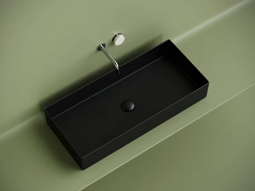 Раковина-чаша Ceramicanova Element 80 CN6072MB Черная матовая фарфор накладная