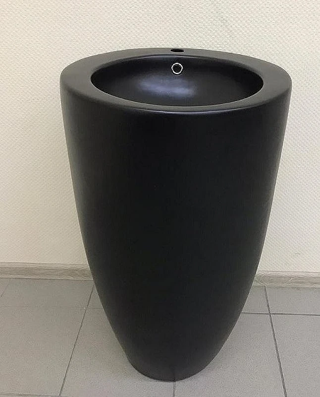 Раковина CeramaLux 50 B133MB Черная матовая