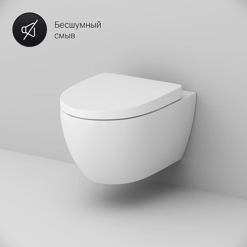 Комплект унитаза AM.PM Awe C111738WH+C117852WH с инсталляцией Grohe Rapid SL 38772001 с сиденьем Микролифт и клавишей смыва Хром фарфор подвесной