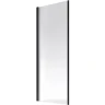Душевая стенка Veconi Rovigo KP-13 120 KP13B-120-01-C5 профиль Черный стекло прозрачное