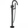 Смеситель для ванны Kludi Nova Fonte Puristic 205903915 Черный матовый латунь на пол