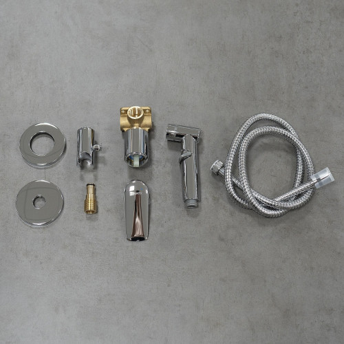 Гигиенический душ со смесителем Lemark Verba LM11419C цвет Хром