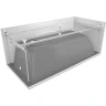 Каркас для ванны Melodia della vita Simple / Moderno 170х70 MFEUNI04 Серый