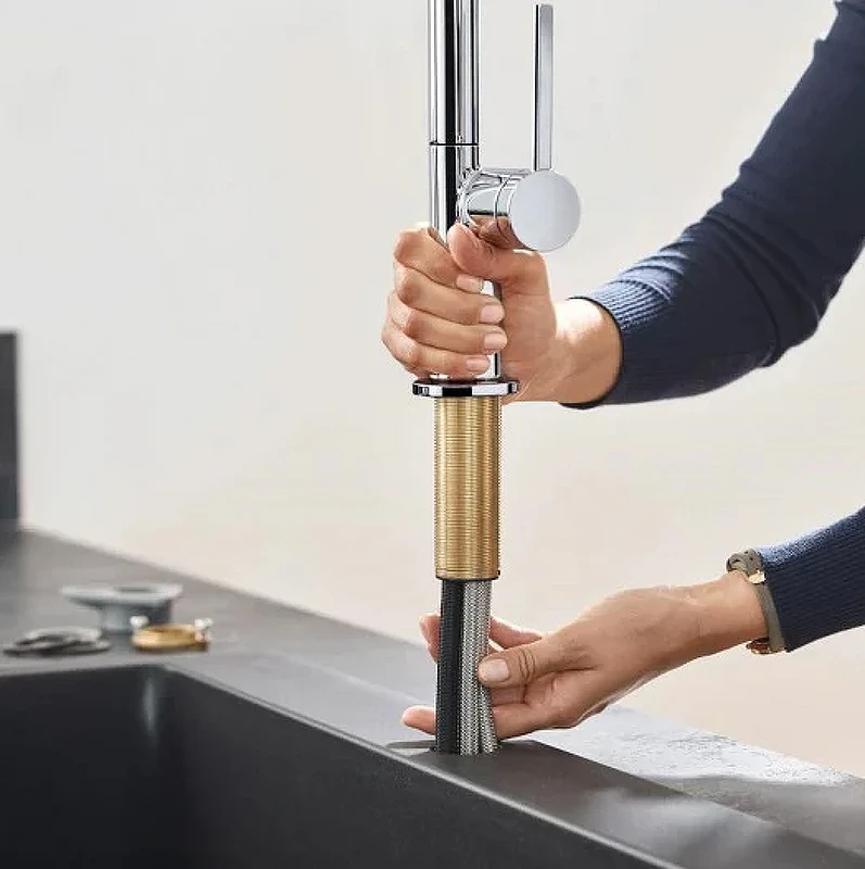 Смеситель для кухни Hansgrohe Talis M54 72804000 Хром латунь