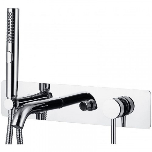 Смеситель для ванны Allen Brau Priority 5.31006-00 Хром латунь встраиваемый