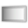 Зеркало Evoform Ledside 75х130 Сталь стекло