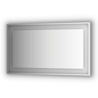 Зеркало Evoform Ledside 75х130 Сталь стекло