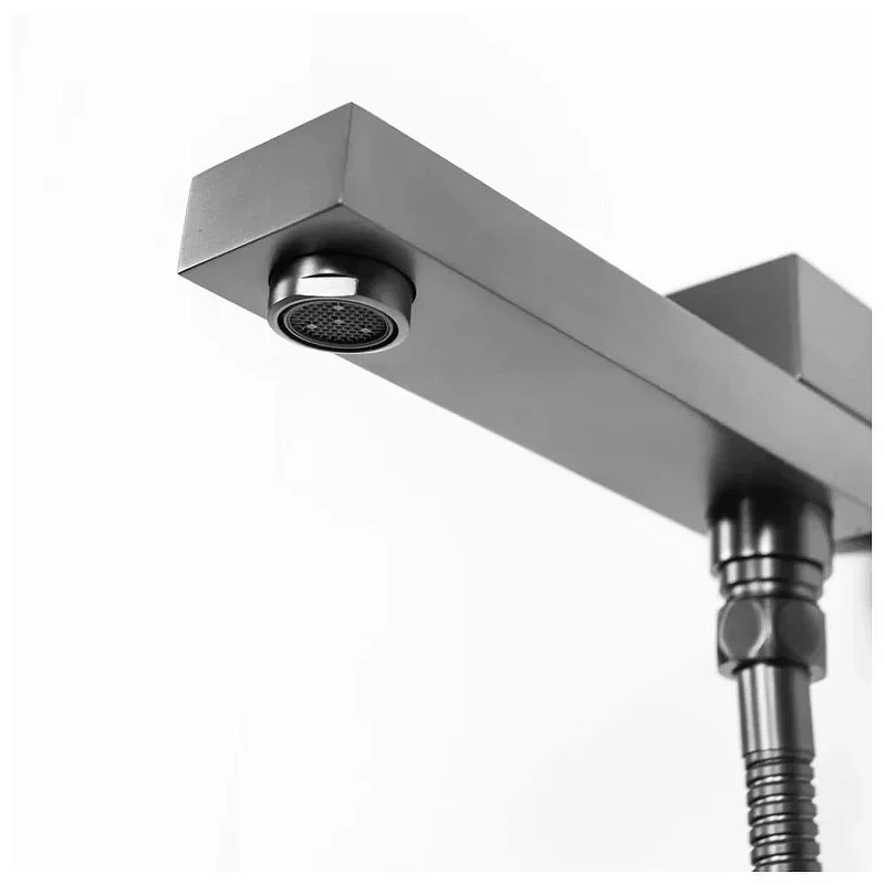 Душевая система Hansberge H6075BG цвет Графит