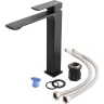 Смеситель для раковины Orange Lutz M04-121b Черный