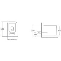 Унитаз биде Boheme Mane 970-SET-2-MW подвесной Белый матовый с сиденьем Микролифт фарфор подвесной