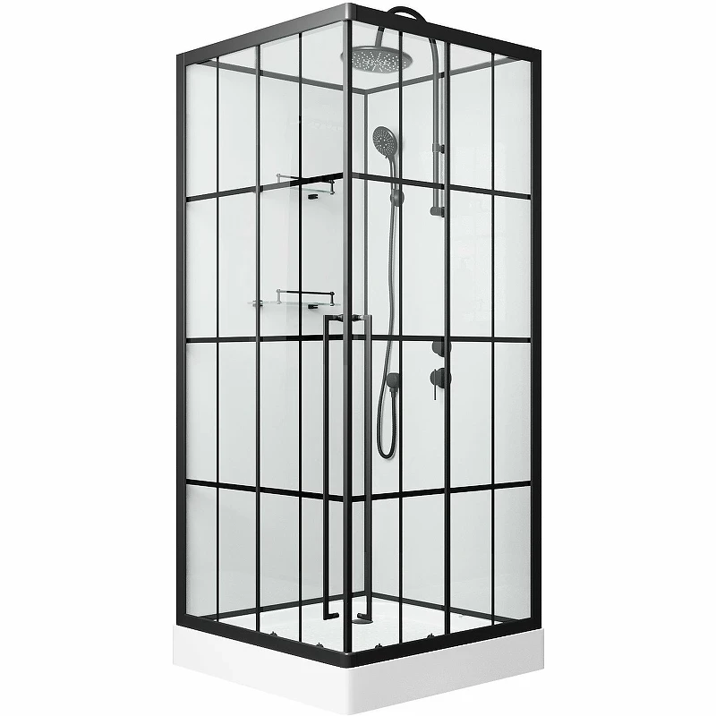 Душевая кабина Niagara Standart 90x90 R ST90/15QR/KL/BKT без гидромассажа