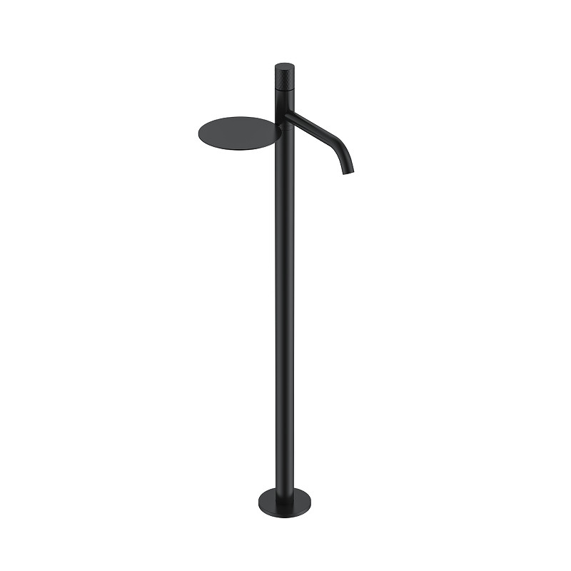Смеситель для раковины Boheme Stick 120-BB цвет Черный матовый