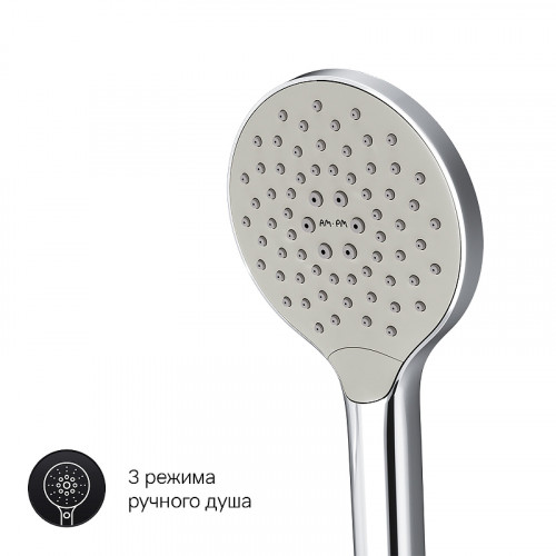 Смеситель для ванны AM.PM Like F8015000 Хром латунь на стену