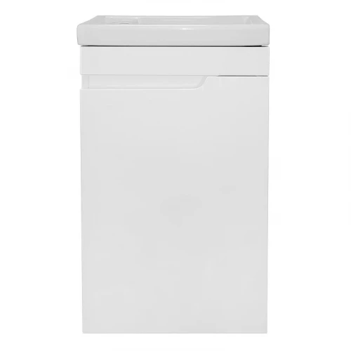 Тумба с раковиной Azario Kantri 45 R CS00097245 подвесная цвет Белый глянец