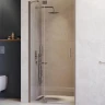 Душевая дверь RGW Hotel HO-014-Gg 140 350601414-110 профиль Серый стекло прозрачное