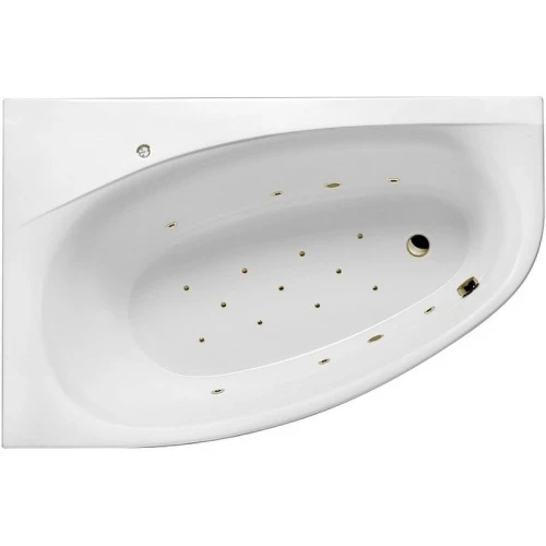 Акриловая ванна Excellent Kameleon 170x110 L WAEX.KML17.RELAX.BR с гидромассажем