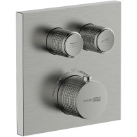 Смеситель для душа WasserKRAFT Wern 4248 Thermo с термостатом Никель латунь встраиваемый