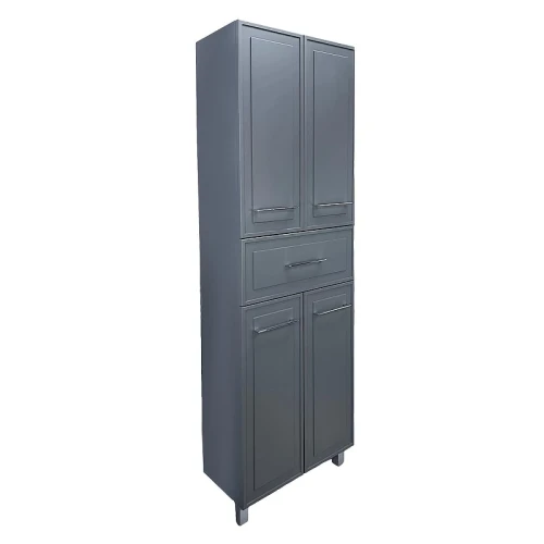 Шкаф пенал Azario Беллони 60 CS00098052 цвет Графит