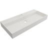 Раковина Cezares 100 CZR-MIL-100-LVB Bianco Opaco фарфор накладная