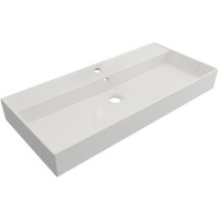 Раковина Cezares 100 CZR-MIL-100-LVB Bianco Opaco фарфор накладная