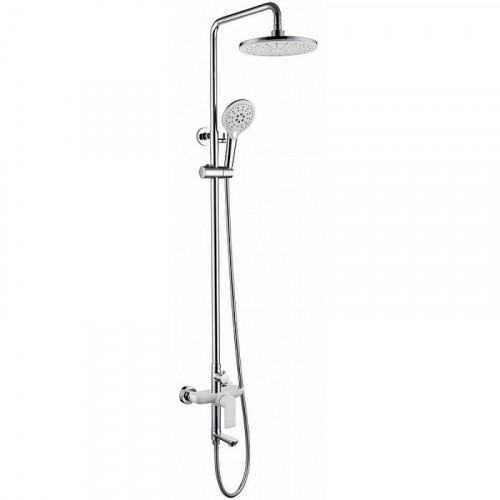 Душевая система Grocenberg GB7009WC Белая хром