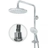 Душевая система Grocenberg GB7009WC Белая хром