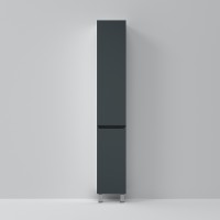 Шкаф пенал AM.PM Gem S 30 M91CSR0306GM Графит матовый МДФ / ЛДСП