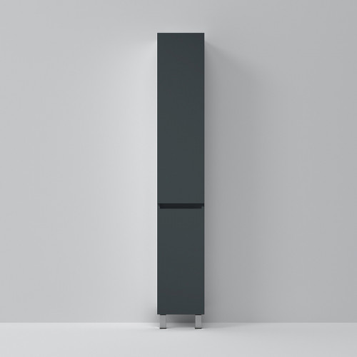 Шкаф пенал AM.PM Gem S 30 M91CSR0306GM Графит матовый МДФ / ЛДСП