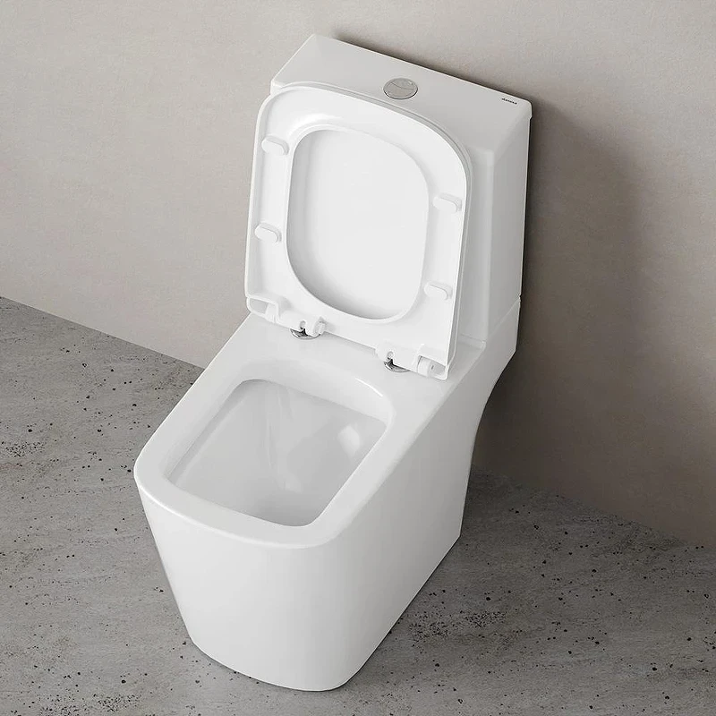 Унитаз-компакт Damixa Titan DX78C8601SC цвет Белый с бачком и сиденьем Микролифт