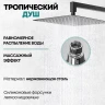 Душевая система Grocenberg GB5007BL Черная матовая
