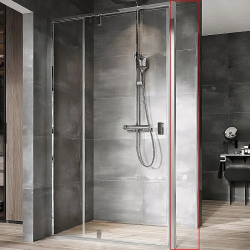 Душевая стенка Ravak Nexty NPS-80 90O40C00Z1 профиль Хром стекло Transparent