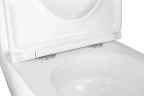 Унитаз компакт Azario Joy Торнадо AZ-2168-UQ3 цвет Белый с бачком и сиденьем Микролифт