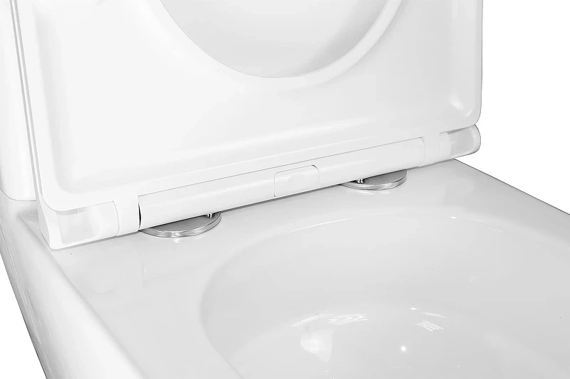 Унитаз компакт Azario Joy Торнадо AZ-2168-UQ3 цвет Белый с бачком и сиденьем Микролифт