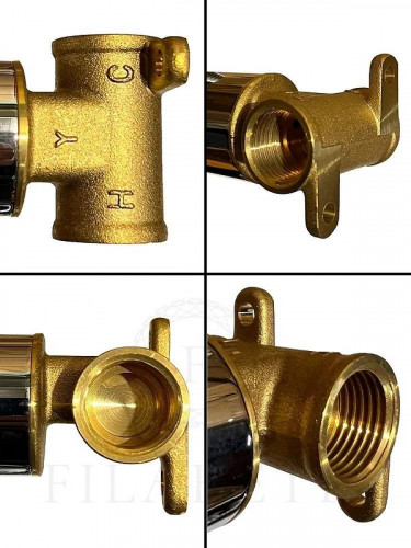 Гигиенический душ со смесителем FILARETE Roun FL100BG цвет Графит