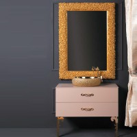 Зеркало Boheme Armadi Art Rose 85 548 Золото стекло