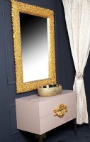 Зеркало Boheme Armadi Art Rose 85 548 Золото стекло