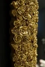 Зеркало Boheme Armadi Art Rose 85 548 Золото стекло
