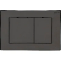 Кнопка смыва для инсталляции Black&White Universe WPI-09530GM 09530 Matt Gun Metal